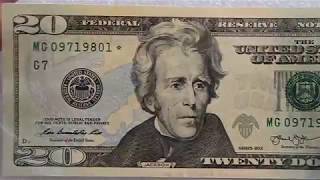 October 2017:  New notes to share $20 star notes