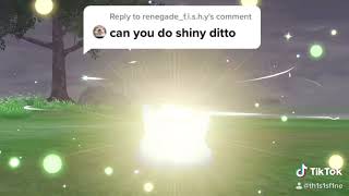 Ditto Transforms into Shiny Ditto
