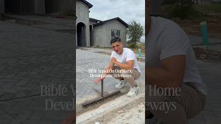 Bible verse on every home driveway | Calvary Homes