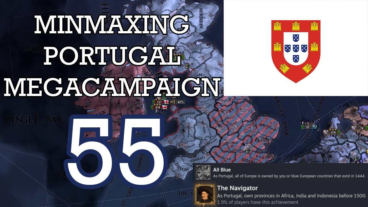 EU4 Portugal | Multiple Fronts | Very Hard | Episode #55