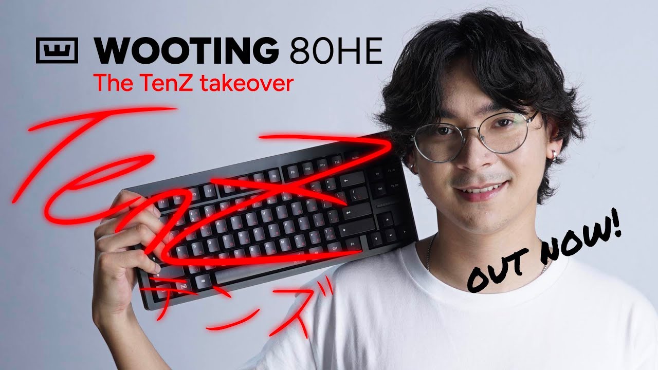 Wooting 80HE TenZ Takeover - УЖЕ В ПРОДАЖЕ!