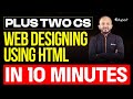 Plus Two CS | Web Designing using HTML Summary | Eduport Plus Two