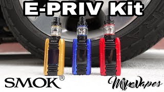 Smok E-PRIV Kit With the V12 Prince & Dual Mesh Coils - Mike Vapes