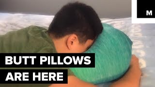 This Butt-Shaped Pillow Will Make You 'Crack' Up 