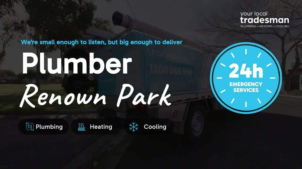 24/7 Local Plumber Renown Park SA 5008 | Your Local Tradesman