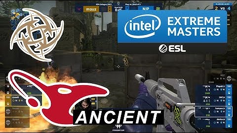 NiP vs mousesports | Map 2 Ancient | IEM Cologne 2021 Play-In
