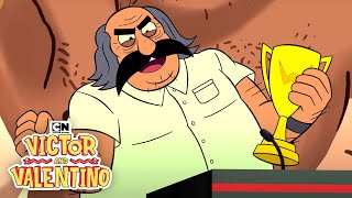 Victor Meets El Bigote | Victor and Valentino | Cartoon Network