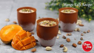 Mango Kulfi Recipe। No Cream NO Bread/Cornflour । Mango Matka Kulfi Recipe | Soopertasty screenshot 3