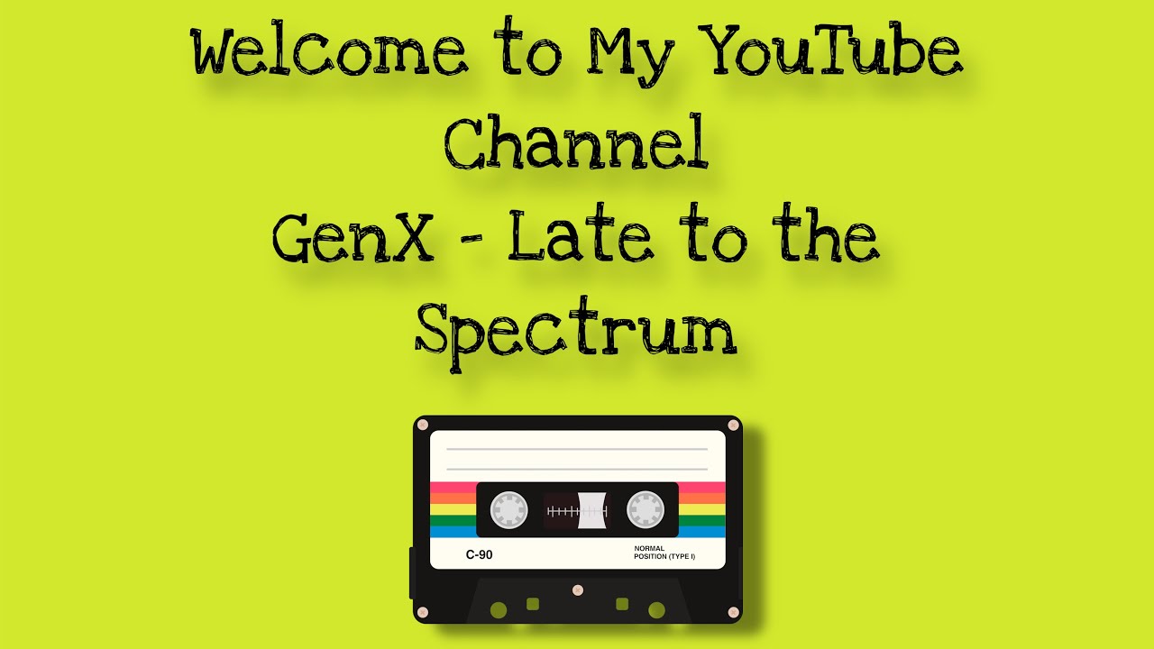 GenX - Late to the Spectrum Introduction #latediagnosedautistic #genx #audhd 