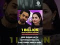 Meri Zindagi Hai Tu hits 1 Billion Views in India  | #bilalabbaskhan #haniaamir #asimazhar #shorts