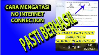 cara mengatasi no internet connection | Belajar Computer