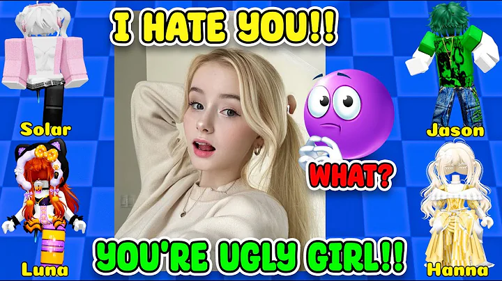 TEXT TO SPEECH Emoji Groupchat Conversations "YOU'RE UGLY GIRL!!!" Roblox Story