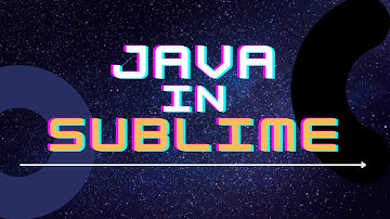 How to Run Java Program in Sublime Text Editor ? How to take input in java in sublime text editor?