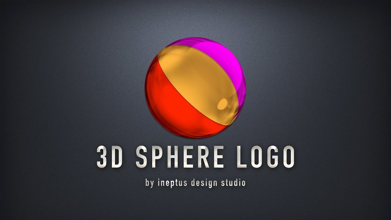 3d sphere logo promo - apple motion template - YouTube