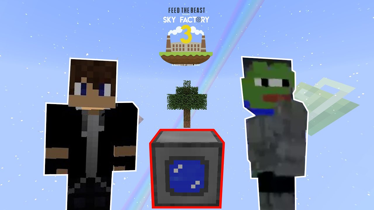 Schon jetzt der Cobblestone Generator! | Minecraft Sky Factory 3 - YouTube