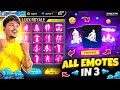 Free fire new emotes in 3 diamonds i got everything max out in 10000 diamonds garena free fire