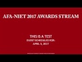 AFA NIET 2017 Live Stream 