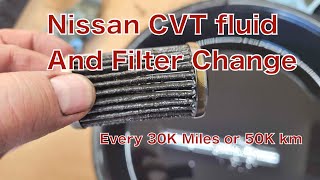 Nissan Versa CVT fluid change