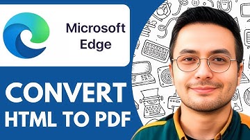 How To Convert HTML to PDF -  Microsoft Edge - 2025 (Guide for Beginners)