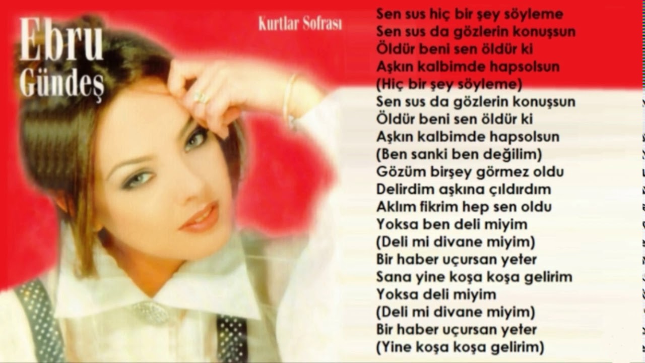 Ebru Gündeş - Deli Divane (Orijinal Karaoke)