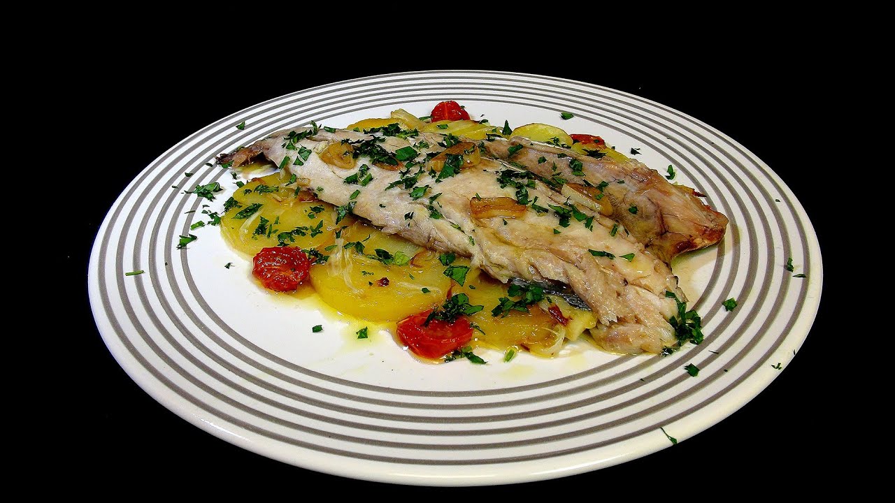 Filetes de pescado al horno