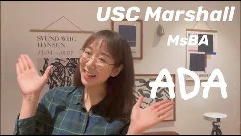 USC MS, Business Analytics Admissions Video 2022-YumengQi