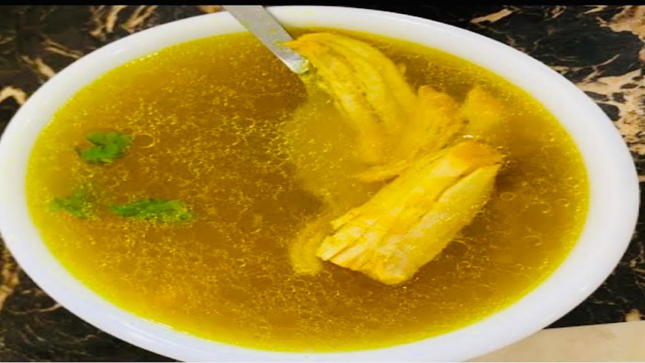 Simple Chicken Soup Recipe Healthy and Diet Soup For Babies Kids And