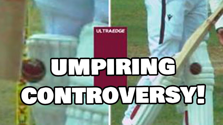 UMPIRING CONTROVERSY IN AUSTRALIA VS WINDIES 1ST TEST!