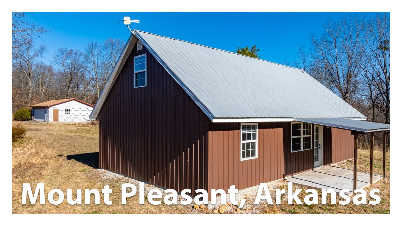 Land and Home for Sale | 579 Falcon Way Mount Pleasant, AR 72561 Listed at $249,900 Walk Through