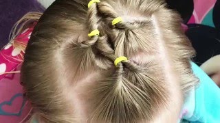 4 Flips/Topsy Tail Toddler Hairstyle
