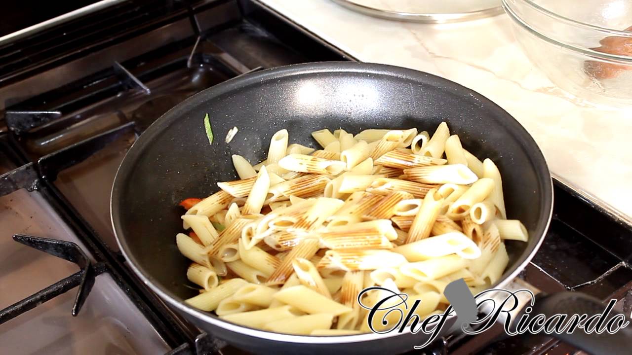 Caribbean Jerk Pasta | Recipes By Chef Ricardo | Chef Ricardo Cooking