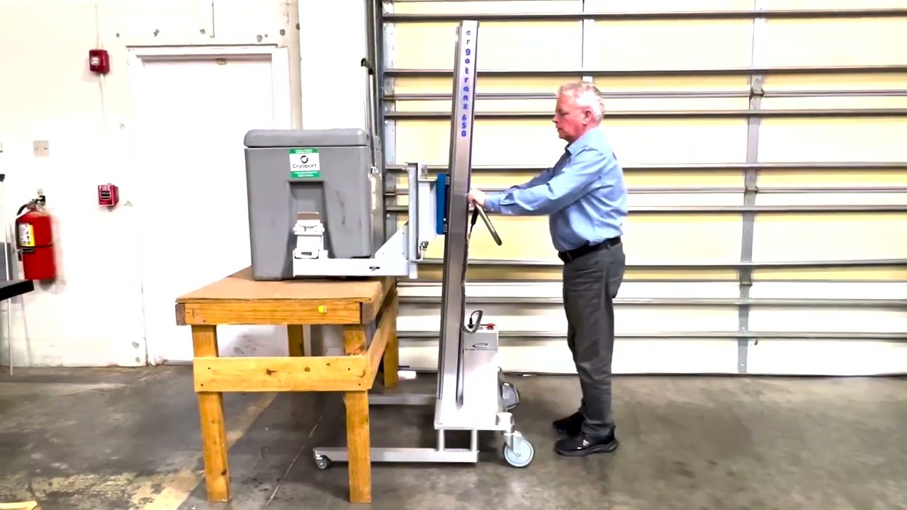 Ergo Tranz® with Custom Grippers | Precision Material Handling by Ergotronix