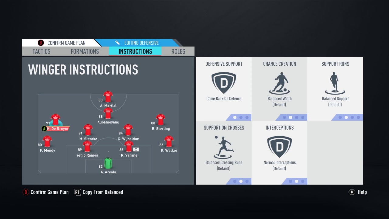 4231 Custom Tactics Fifa 20