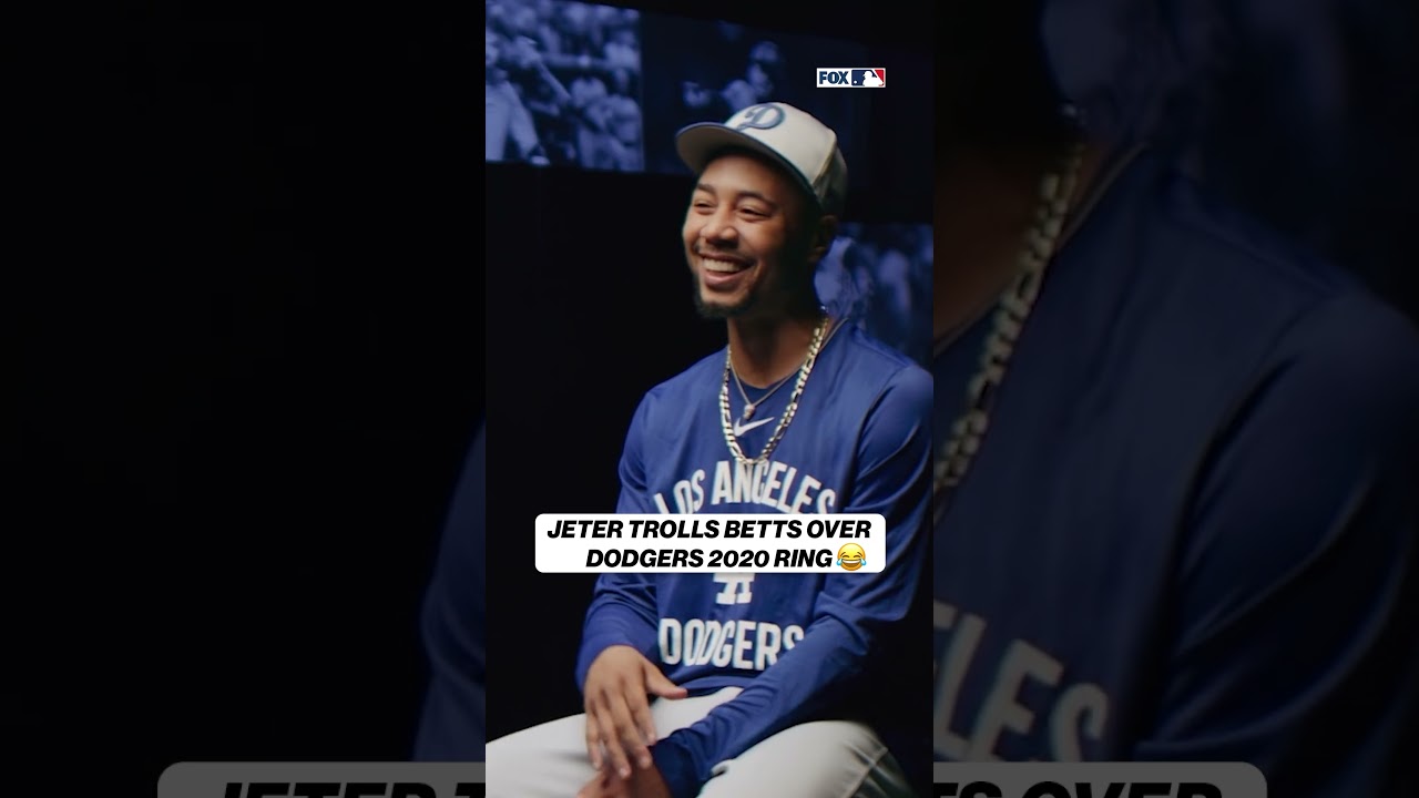 Derek Jeter joked that Dodgers 2020 title only counted for half a ring 😂 
