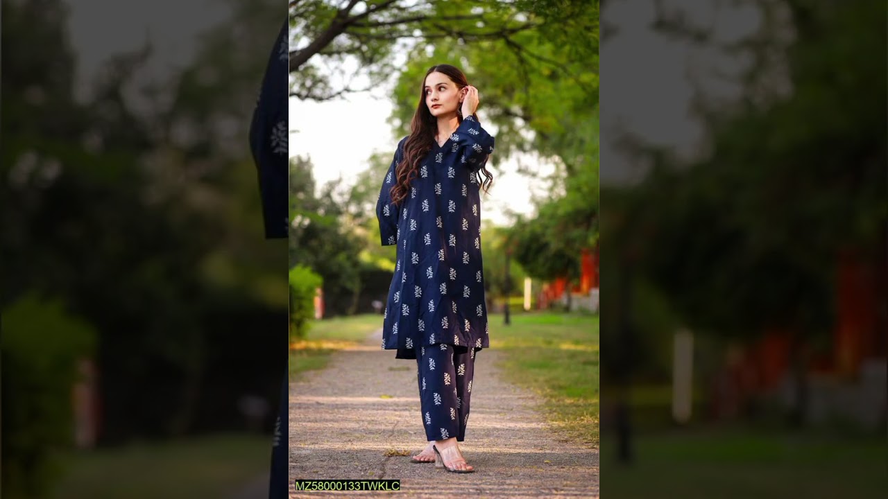 Fabric: Linen•  Product Type: Suit•  Pattern: Block Print | sel product