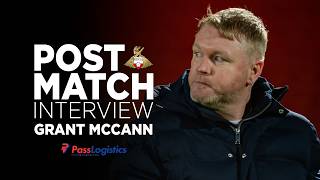 Post-Match Grant Mccann On The Draw With Luton Town