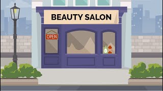 Marketing Video for App for Salon Owners | 2D Animation for Salon | Animated Marketing Video