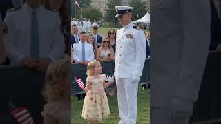 🎖️👑🇺🇸 "Daddy... Cake Time! 🎂😂 Little Princess Interrupts Military Ceremony"#CakeTimeDaddy#Military