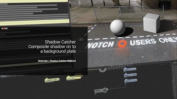 Notch Quick Tip: Shadow Catcher Material (new in 0.9.22)