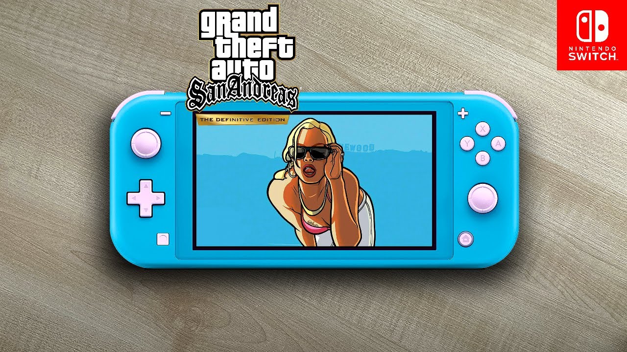 Grand Theft Auto San Andreas Definitive Edition - Nintendo Switch