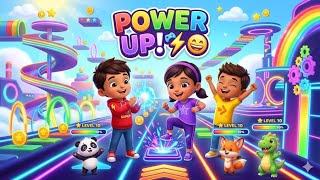 Power Up Game Song 🎮⚡ | Fun Obstacle Adventure |  & kids adventure games  screenshot 2