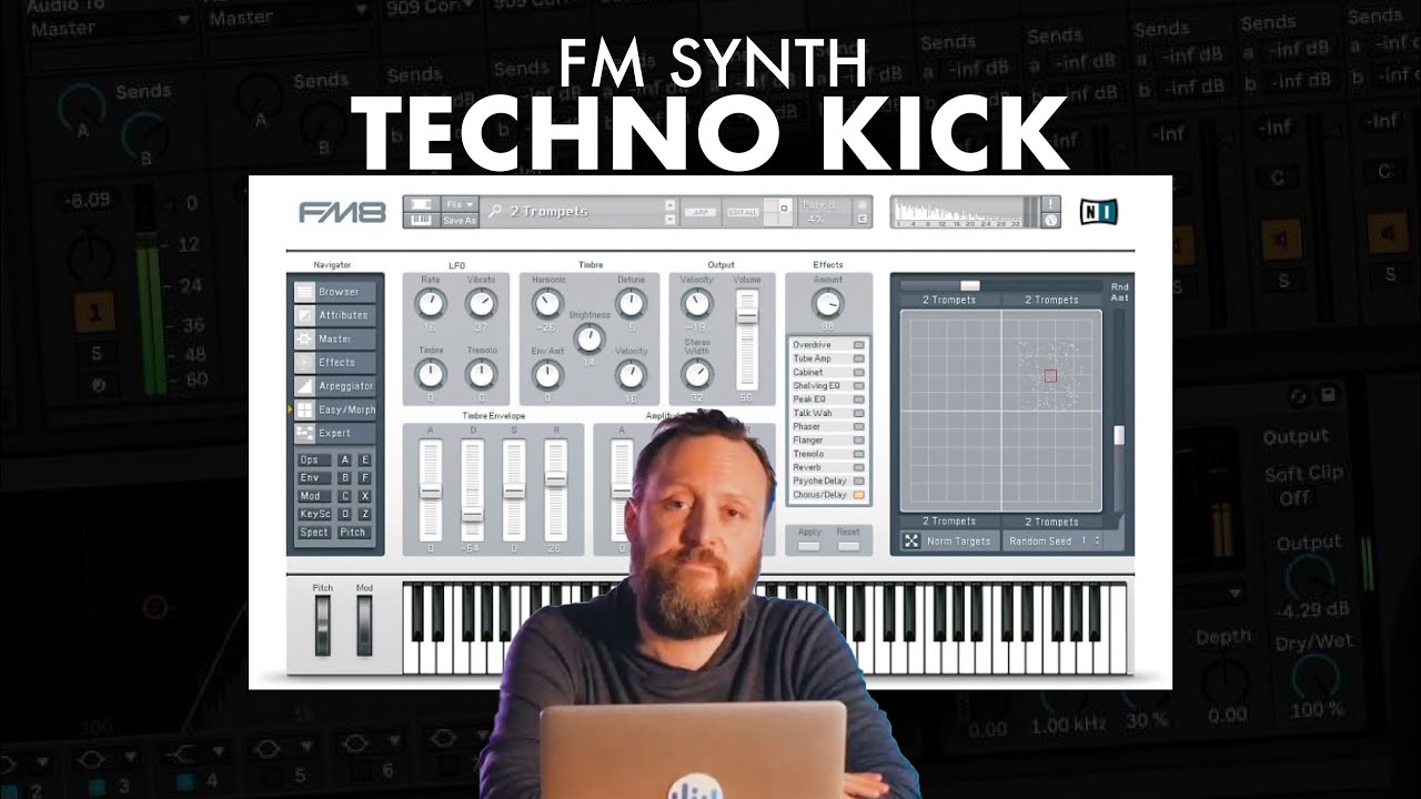 Making A Techno Kick with FM Synthesis YouTube