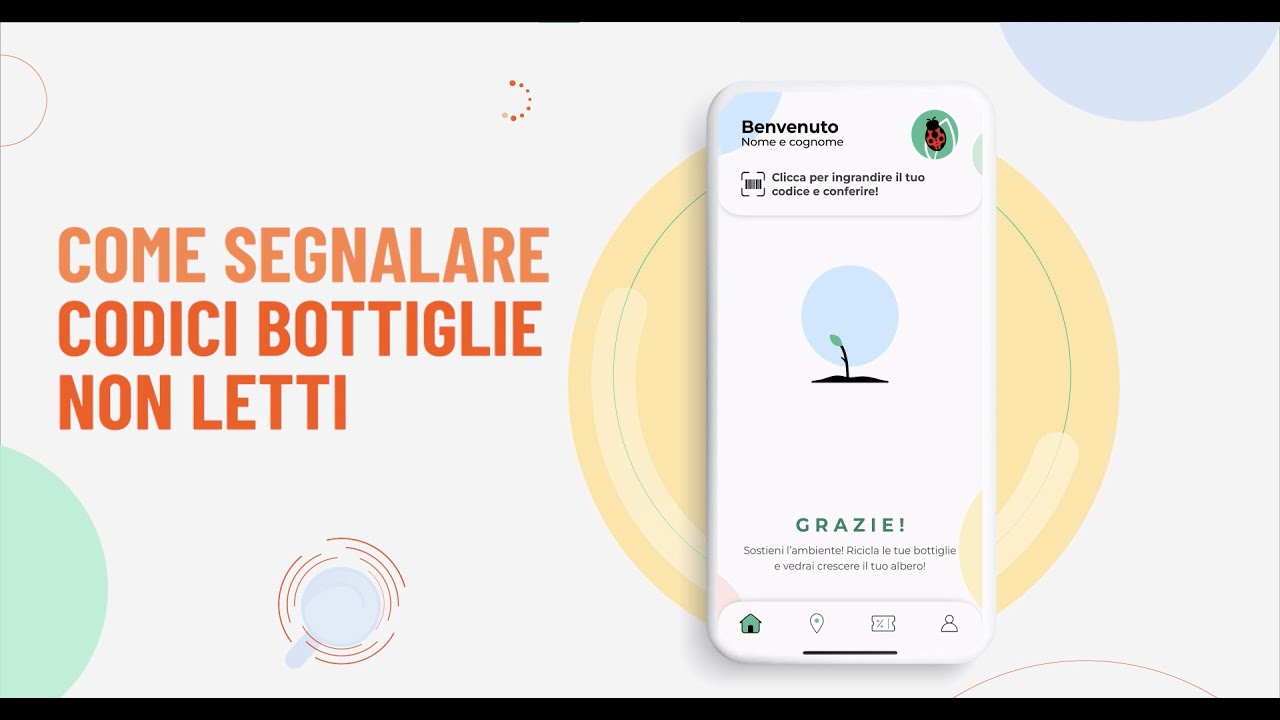 Come segnalare bottiglie non lette