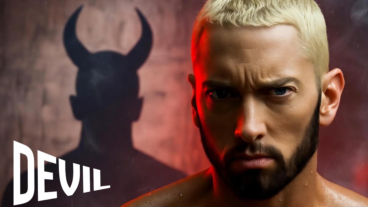Eminem - Devil エミネム デビルホーン 2014年製 Song 0 New XL ツアー 