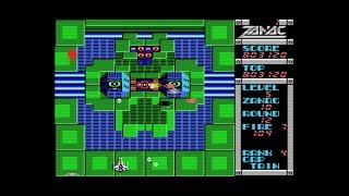 FULL GAMEPLAY! Zanac A.I. 2nd Version (MSX, rom, 1987 Compile)
