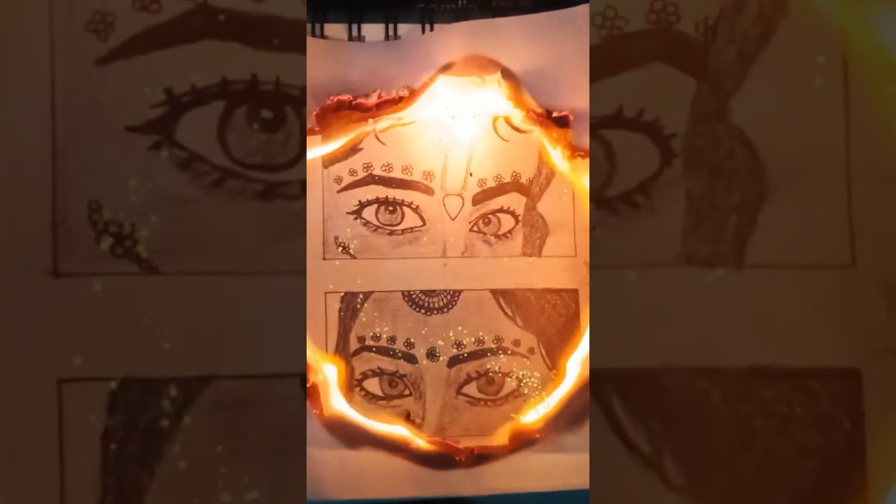 Radha Krishna Ji ka Sketch ❤️ | Vlog Style | Prem & Bhakti ✨