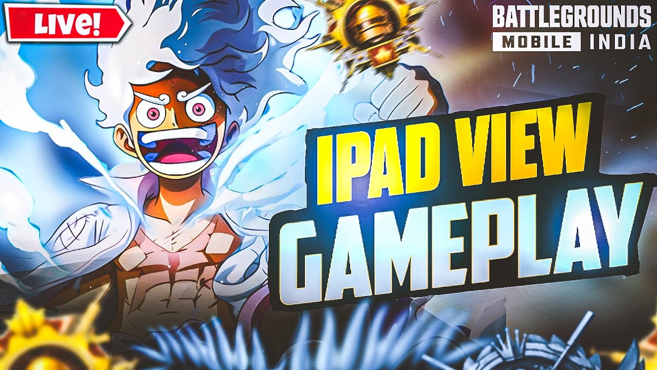 🔴BGMI Emulator Gameplaay After 3.2 Update [IPad View] | Rank Push & Rooms | KapTain GamR