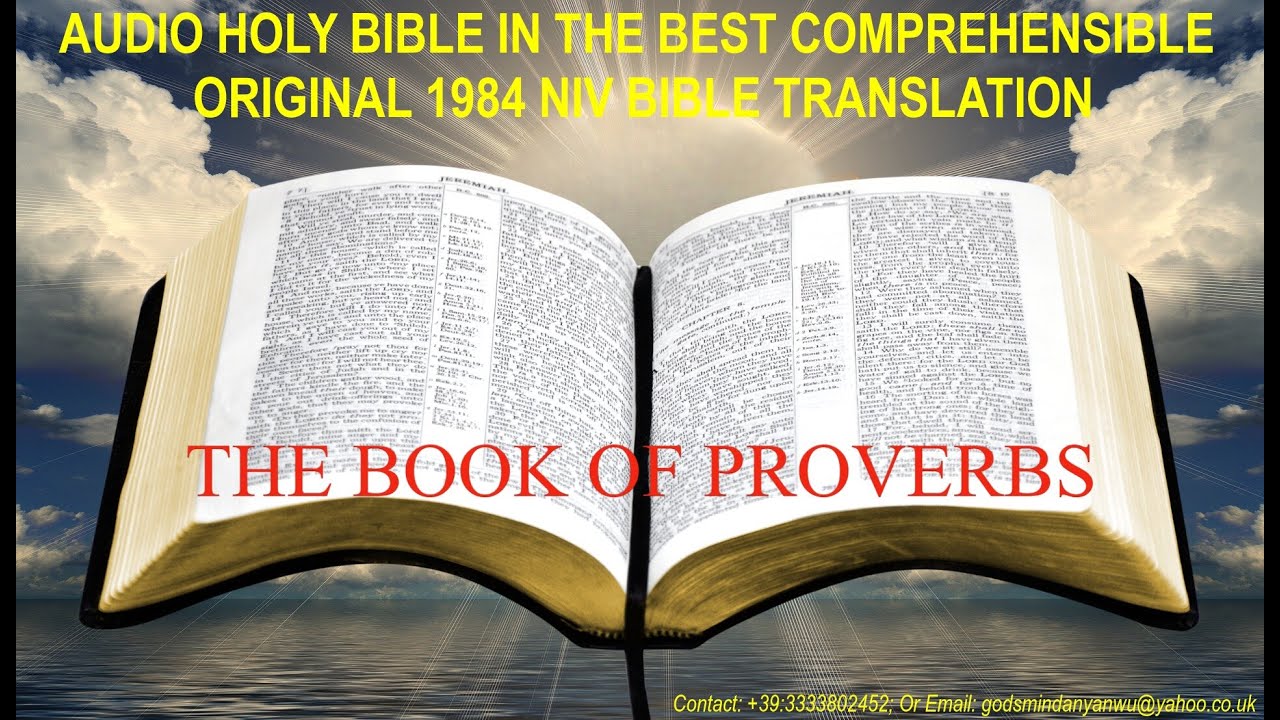 NIV AUDIO HOLY BIBLE THE BOOK OF PROVERBS IN THE ORIGINAL 1984 NIV niv-audio-holy-bible-the-book-of-proverbs-in-the-original-1984-niv