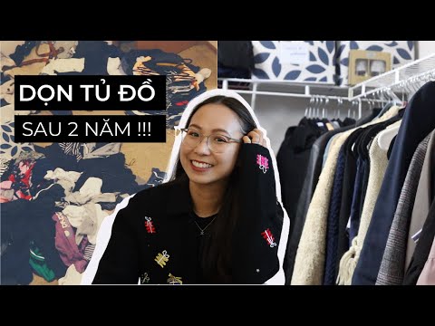 Video Dọn tủ quần áo sau 2 năm // Minimalist Cleaning (Part... - youtube