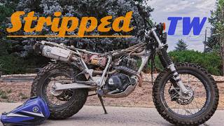 How To Strip a Yamaha TW200 Down for Maintenance